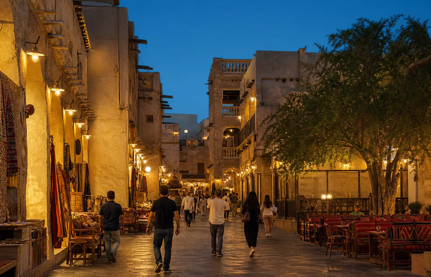 Souq Waqif em Doha