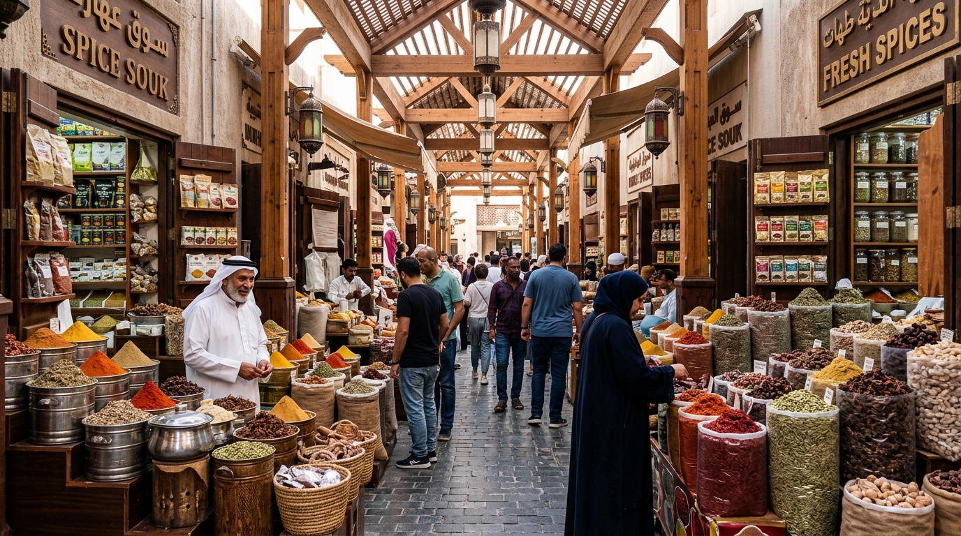 Mercados e Souq no Dubai